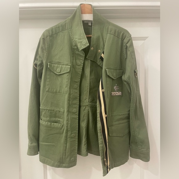WEAR By Erin Andrews New Orleans Saints Utility Jacket Small - Picture 3 of 7